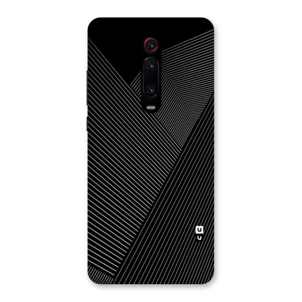 Aesthetic White Stripes Back Case for Redmi K20 Pro