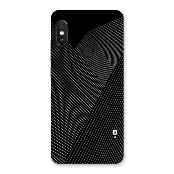 Aesthetic White Stripes Back Case for Redmi Note 5 Pro