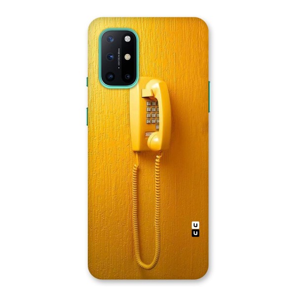 Aesthetic Yellow Telephone Back Case for OnePlus 8T