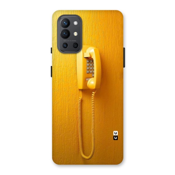 Aesthetic Yellow Telephone Back Case for OnePlus 9R