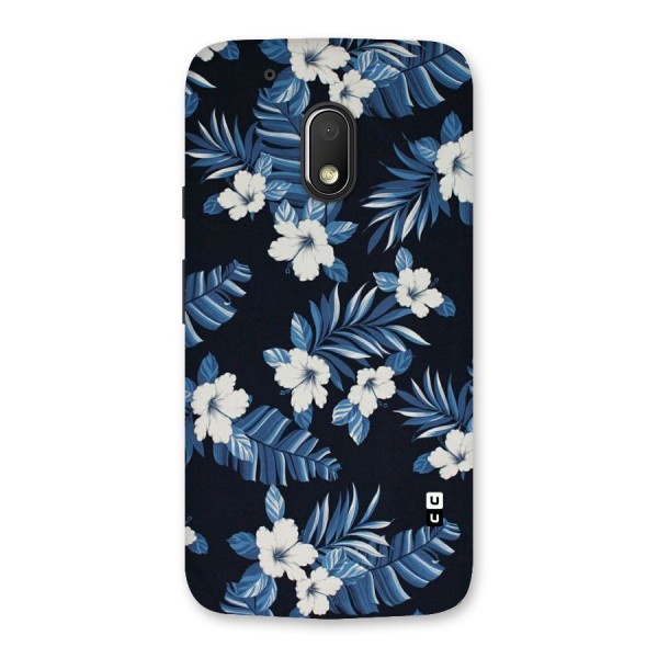 Aesthicity Floral Back Case for Moto G4 Play