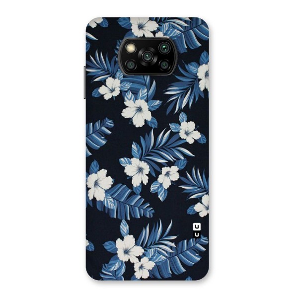 Aesthicity Floral Back Case for Poco X3
