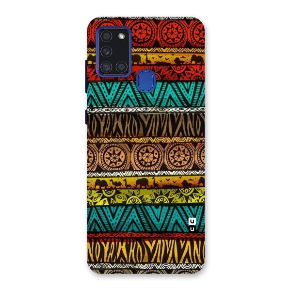 African Design Pattern Back Case for Galaxy A21s