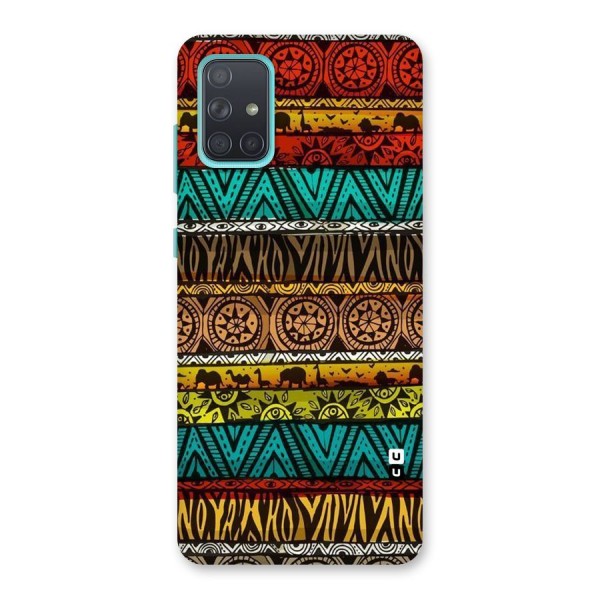 African Design Pattern Back Case for Galaxy A71