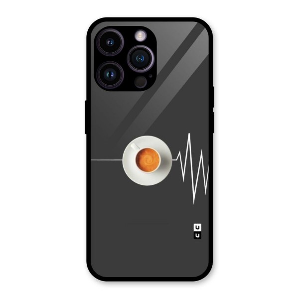 After Coffee Glass Back Case for iPhone 14 Pro Max