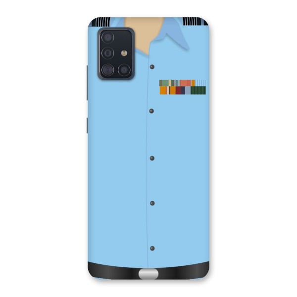 Air Force Uniform Back Case for Galaxy A51