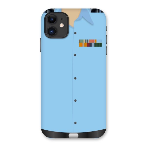 Air Force Uniform Back Case for iPhone 11