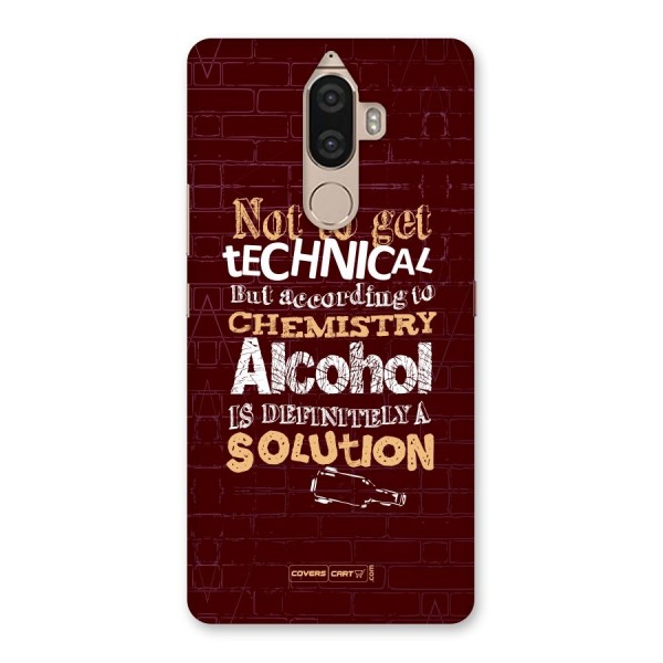 Alcohol is Definitely a Solution Back Case for Lenovo K8 Note