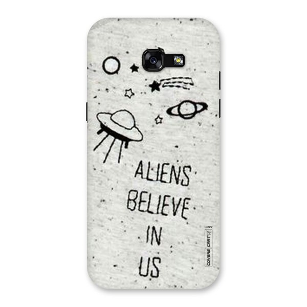 Aliens Believe In Us Back Case for Galaxy A5 2017