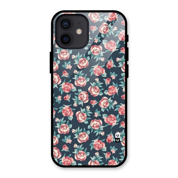 All Art Bloom Glass Back Case for iPhone 12