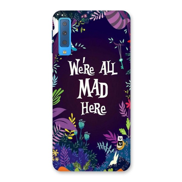 All Mad Back Case for Galaxy A7 (2018)