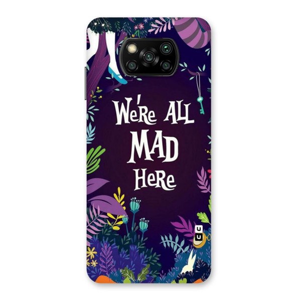 All Mad Back Case for Poco X3