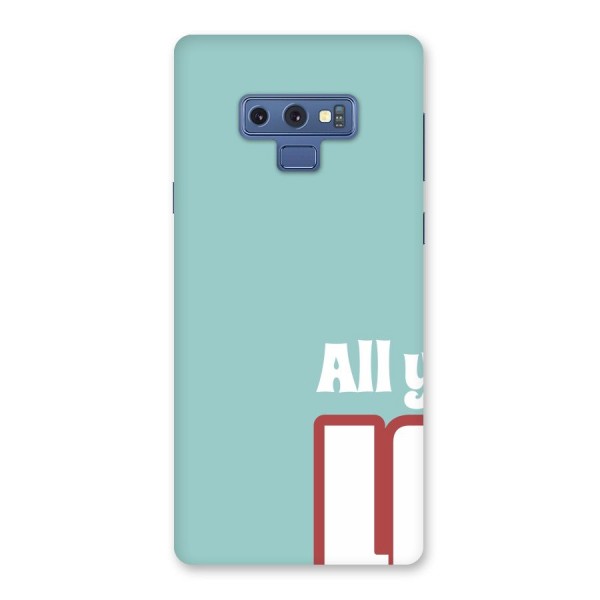 All You Need Is Love Back Case for Galaxy Note 9