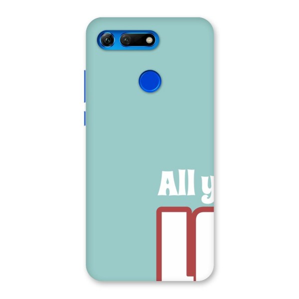 All You Need Is Love Back Case for Honor View 20