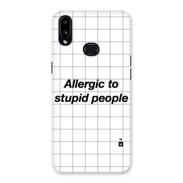 Allergic Back Case for Galaxy A10s