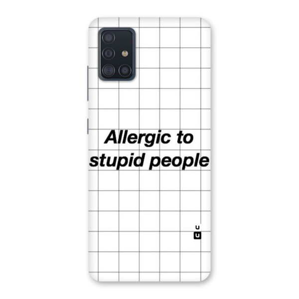 Allergic Back Case for Galaxy A51