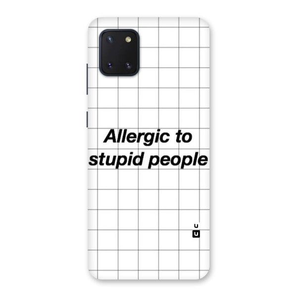 Allergic Back Case for Galaxy Note 10 Lite