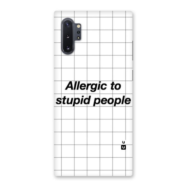 Allergic Back Case for Galaxy Note 10 Plus