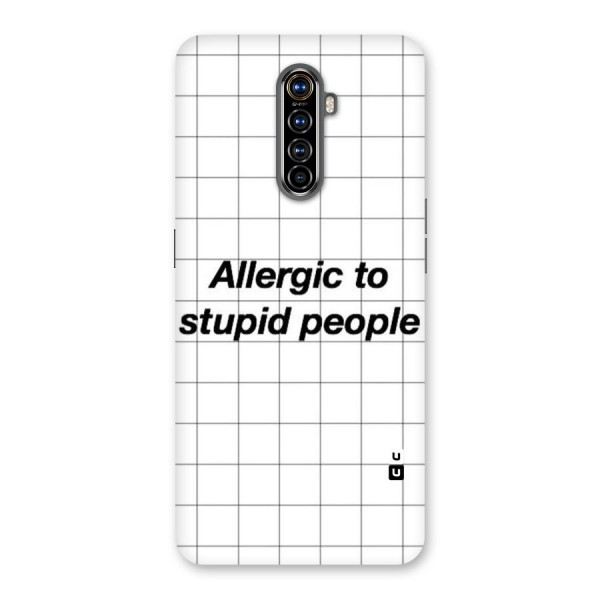 Allergic Back Case for Realme X2 Pro
