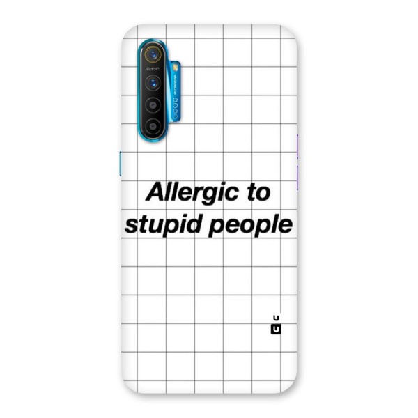 Allergic Back Case for Realme XT