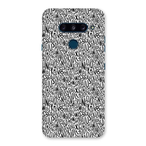 Alphabet Seamless Abstract Back Case for LG  V40 ThinQ