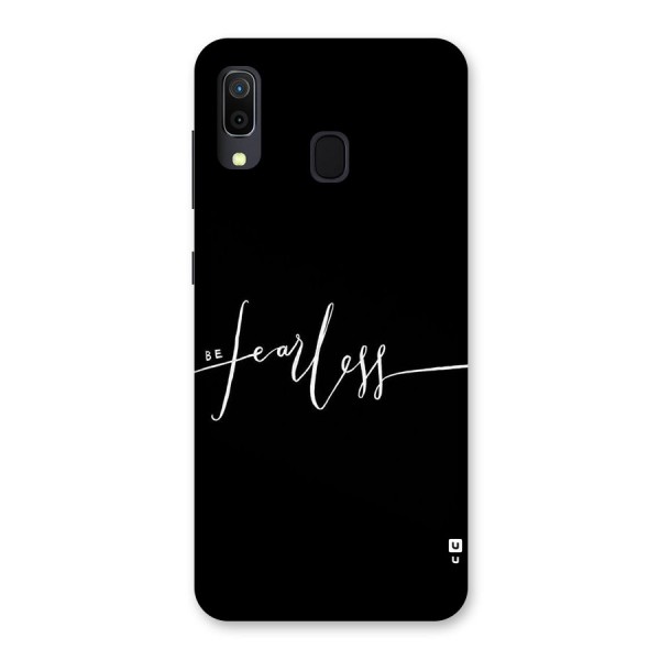 Always Be Fearless Back Case for Galaxy A20