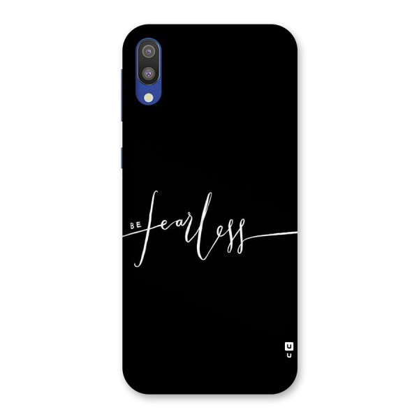Always Be Fearless Back Case for Galaxy M10