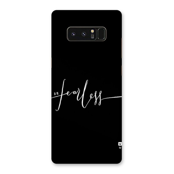 Always Be Fearless Back Case for Galaxy Note 8