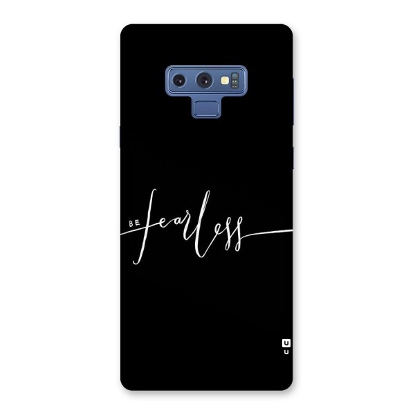 Always Be Fearless Back Case for Galaxy Note 9