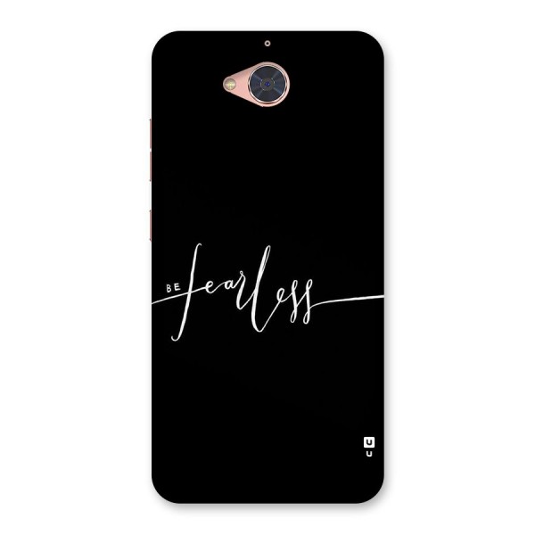 Always Be Fearless Back Case for Gionee S6 Pro
