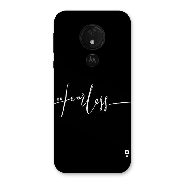 Always Be Fearless Back Case for Moto G7 Power
