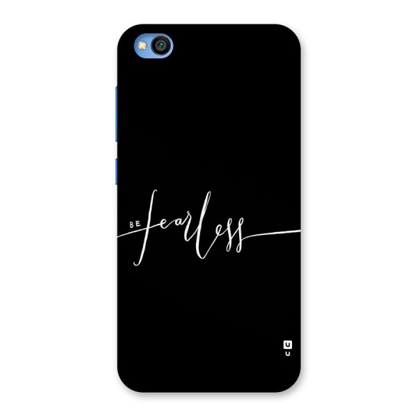 Always Be Fearless Back Case for Redmi Go