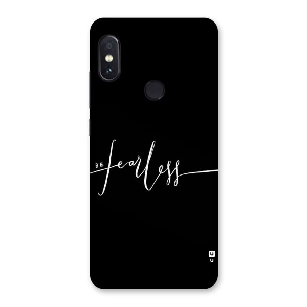 Always Be Fearless Back Case for Redmi Note 5 Pro