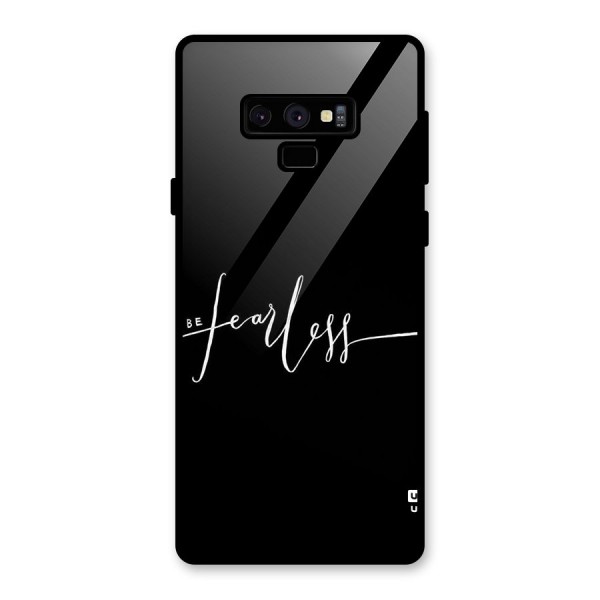 Always Be Fearless Glass Back Case for Galaxy Note 9