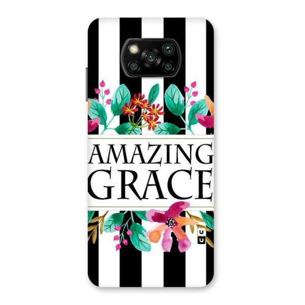 Amazing Grace Back Case for Poco X3