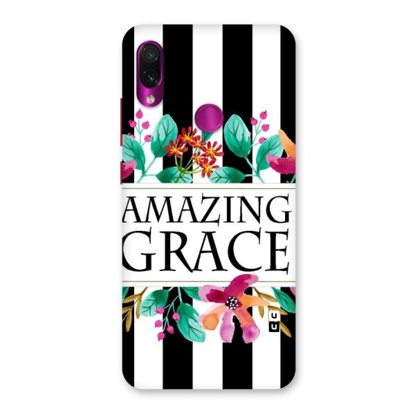 Amazing Grace Back Case for Redmi Note 7 Pro