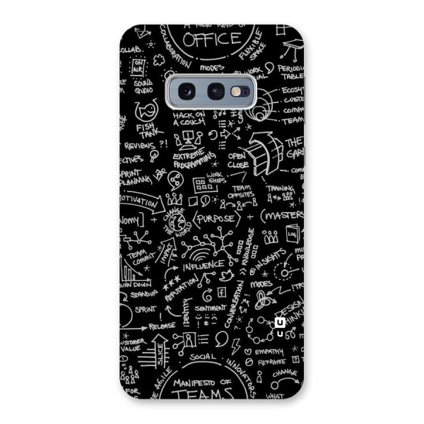 Anatomy Pattern Back Case for Galaxy S10e