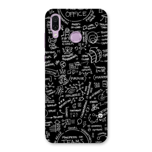 Anatomy Pattern Back Case for Honor Play