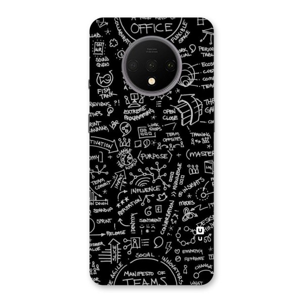 Anatomy Pattern Back Case for OnePlus 7T