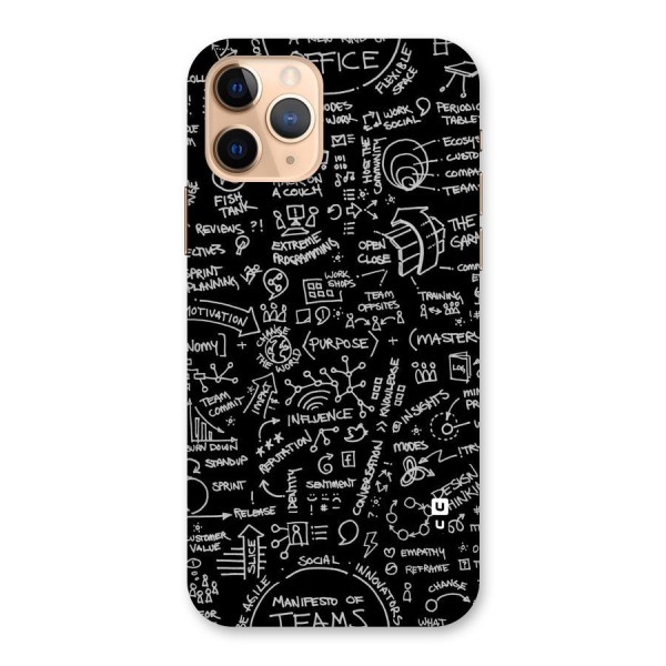 Anatomy Pattern Back Case for iPhone 11 Pro