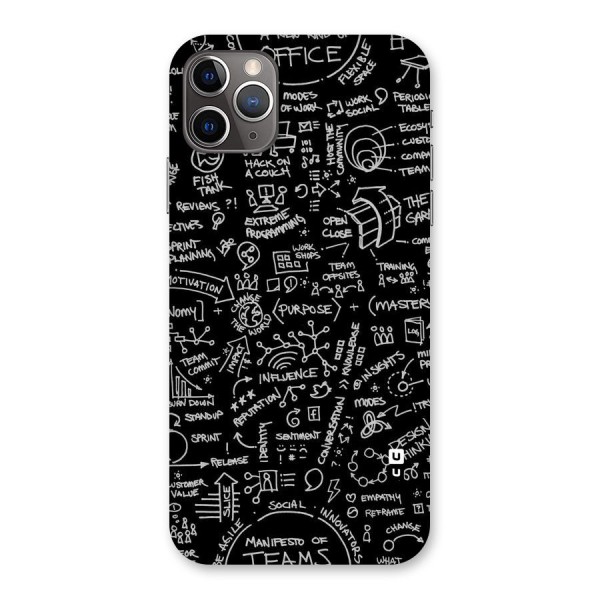 Anatomy Pattern Back Case for iPhone 11 Pro Max