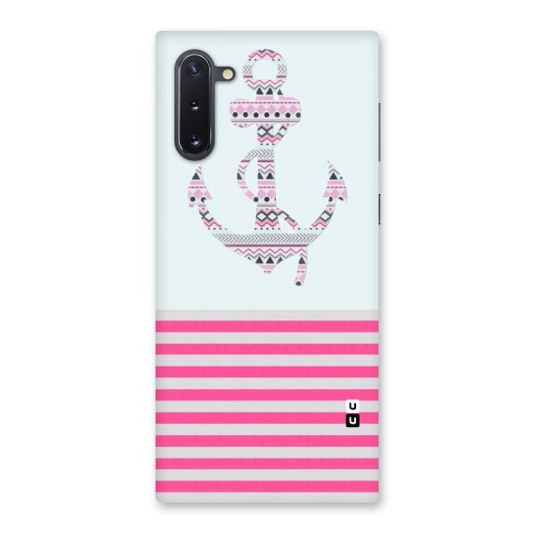 Anchor Design Stripes Back Case for Galaxy Note 10