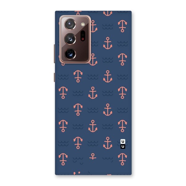 Anchor Sea Blue Back Case for Galaxy Note 20 Ultra