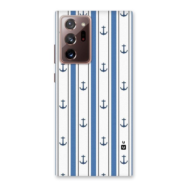 Anchor Stripe Lines Back Case for Galaxy Note 20 Ultra