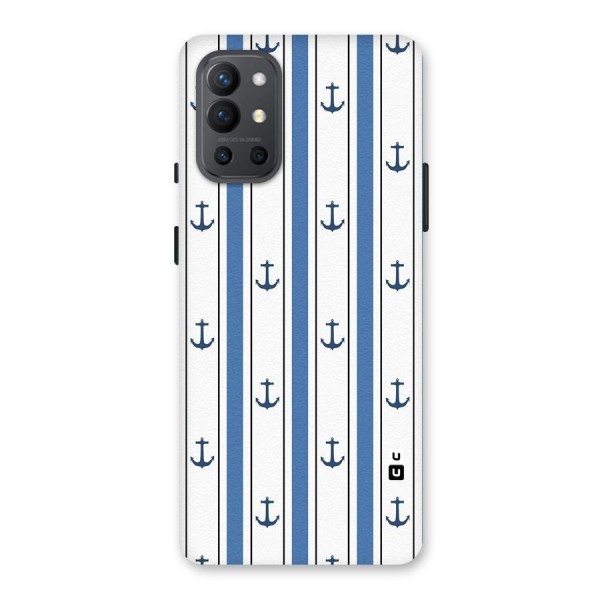 Anchor Stripe Lines Back Case for OnePlus 9R