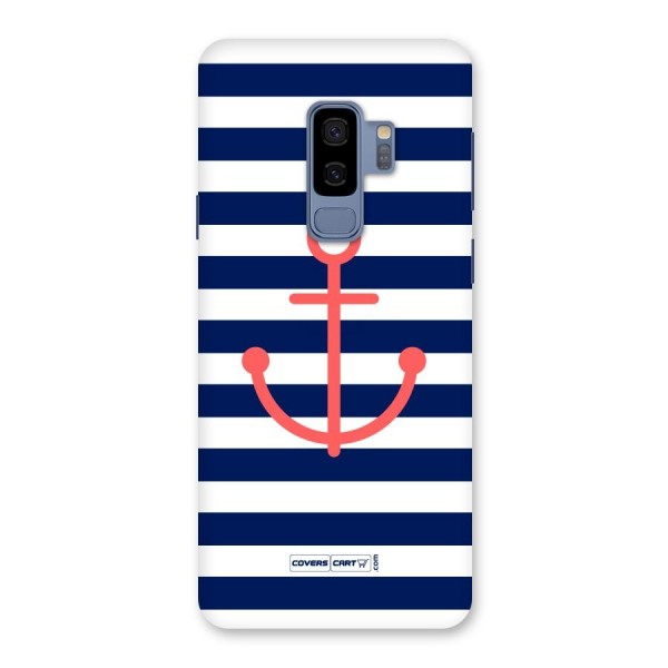 Anchor Stripes Back Case for Galaxy S9 Plus