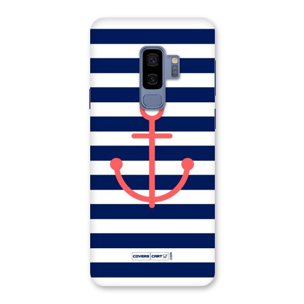 Anchor Stripes Back Case for Galaxy S9 Plus