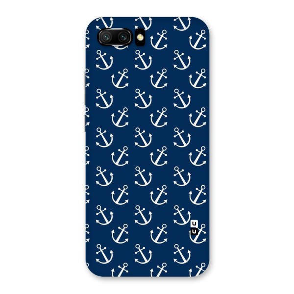 Anchor Zig Pattern Back Case for Honor 10