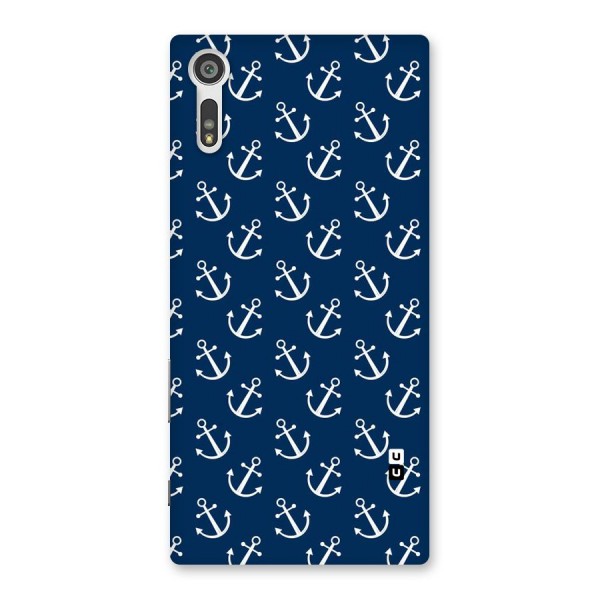 Anchor Zig Pattern Back Case for Xperia XZ