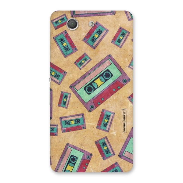 Ancient Cassettes Back Case for Xperia Z3 Compact